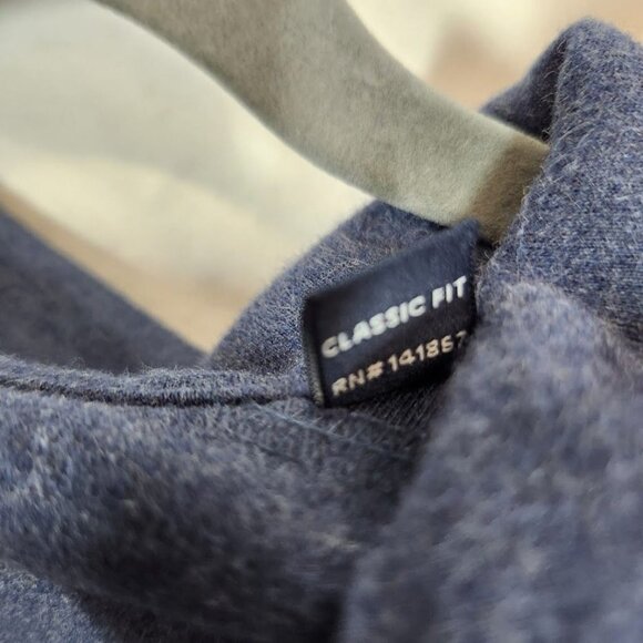 Men's‎ Quarter Zip Pullover in Blue Size Large - Picture 6 of 7